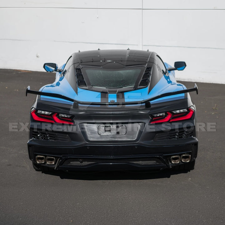 Corvette C8 Stingray Rear Bumper &amp; Spoiler Kit [Z06 Conversion Package]