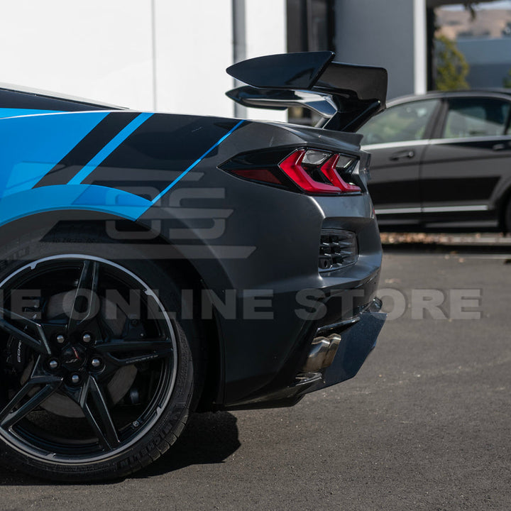 Corvette C8 Stingray Rear Bumper &amp; Spoiler Kit [Z06 Conversion Package]