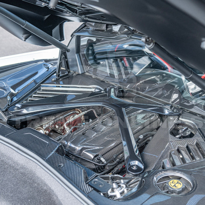 Chevrolet Corvette C8 DRY CARBON FIBER X-Brace