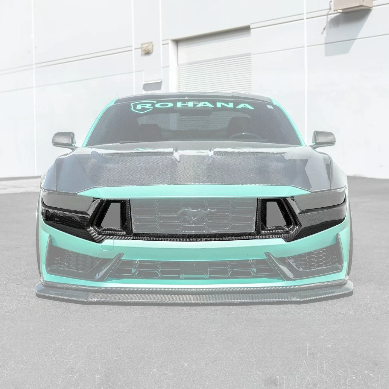 2024-Up Ford Mustang Dark Horse Front Upper Grille Trim