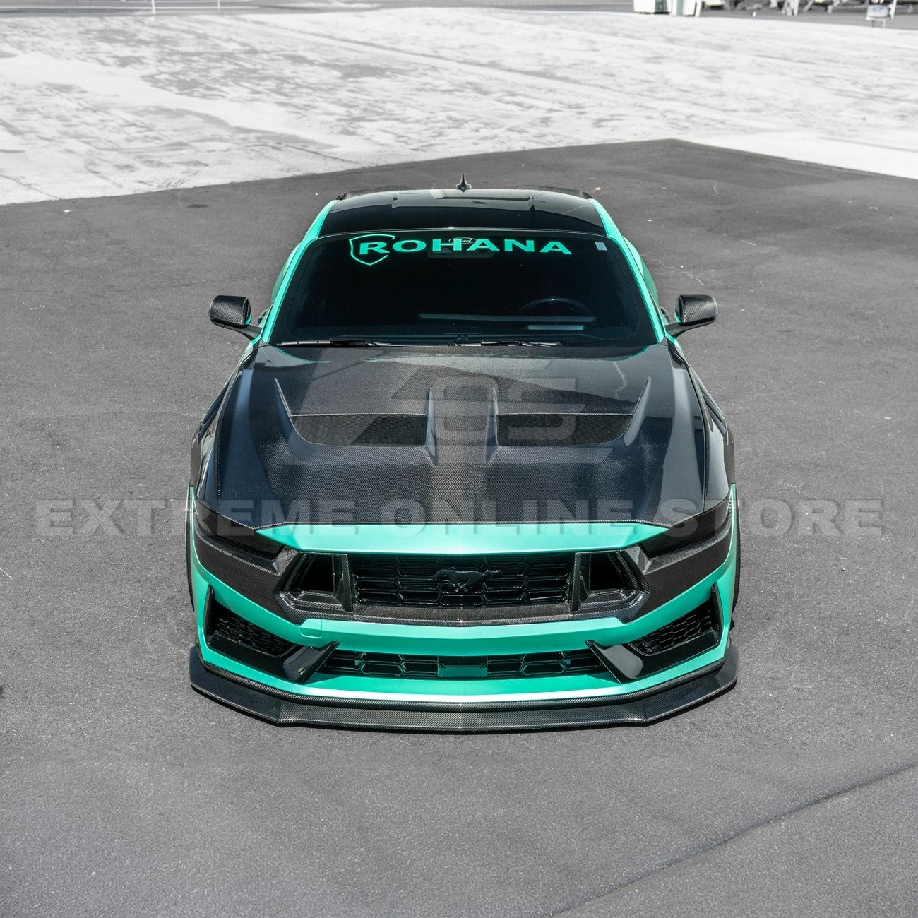 2024+ Ford Mustang Front Bumper Lip Splitter Panel