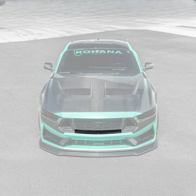 2024-Up Ford Mustang Dark Horse Front Upper Middle Grille Trim
