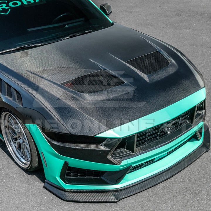 2024+ Ford Mustang GTD Style Front Bumper Hood