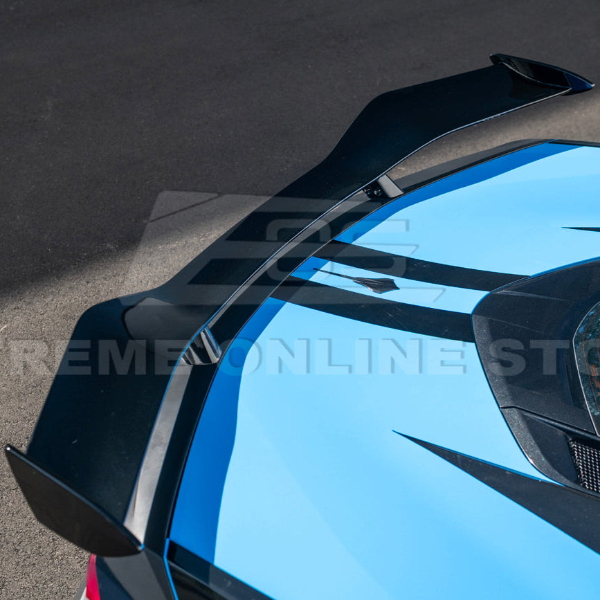 Corvette C8 Stingray Rear Bumper &amp; Spoiler Kit [Z06 Conversion Package]