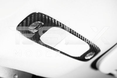 2020-Up Tesla Model 3 & Y Carbon Fiber Interior Reading Light Frame