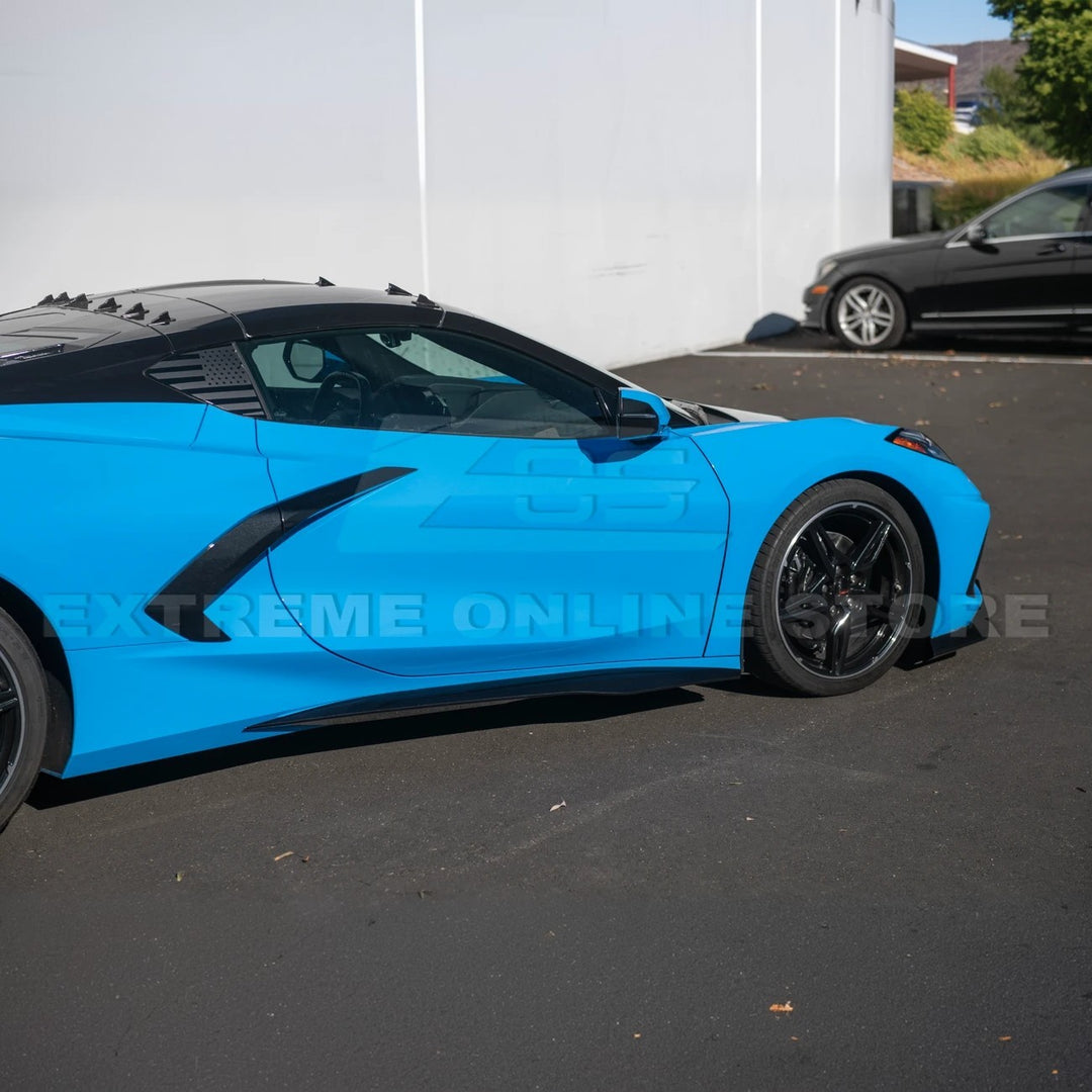 Corvette C8 Stingray Front Lip &amp; Side Skirts [Z06 Conversion Package]
