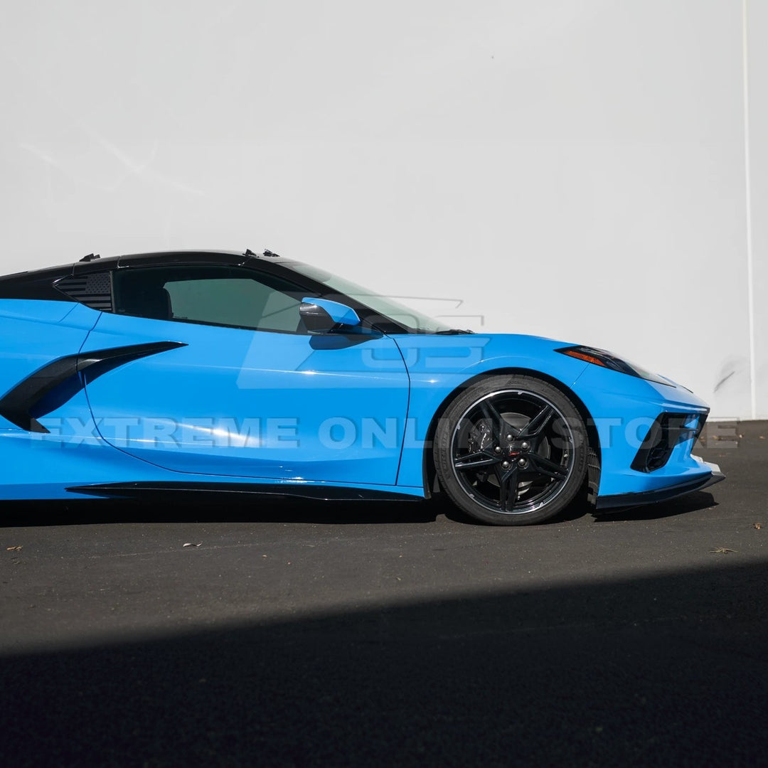 Corvette C8 Stingray Front Lip &amp; Side Skirts [Z06 Conversion Package]
