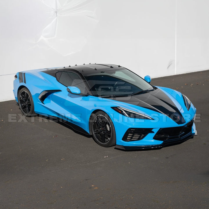 Corvette C8 Stingray Front Lip &amp; Side Skirts [Z06 Conversion Package]