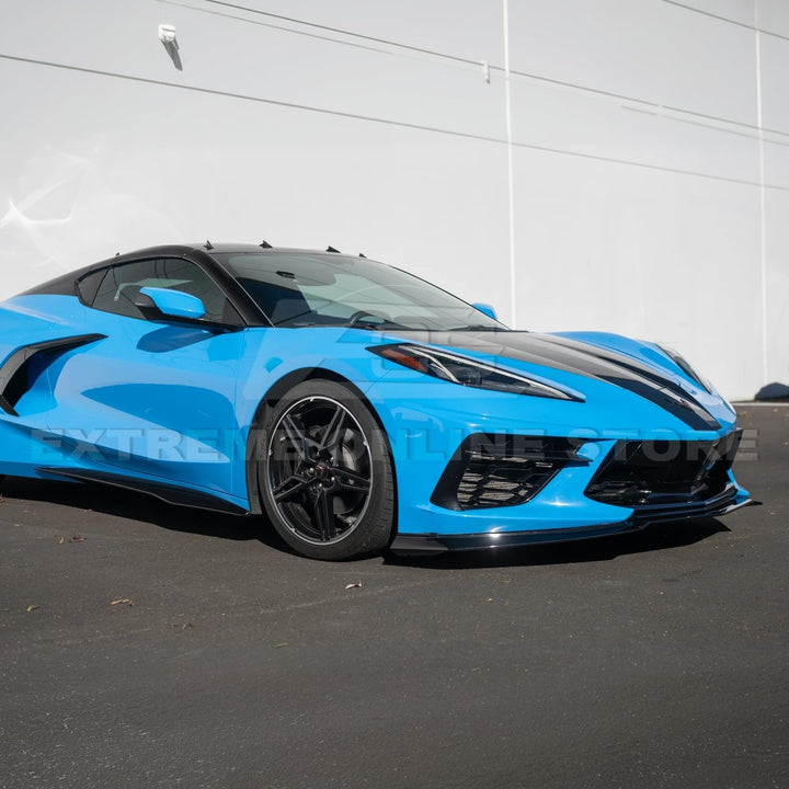 Corvette C8 Stingray Front Lip &amp; Side Skirts [Z06 Conversion Package]