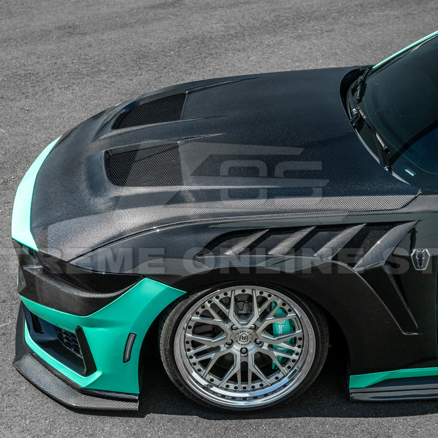 2024+ Ford Mustang GTD Style Front Bumper Hood
