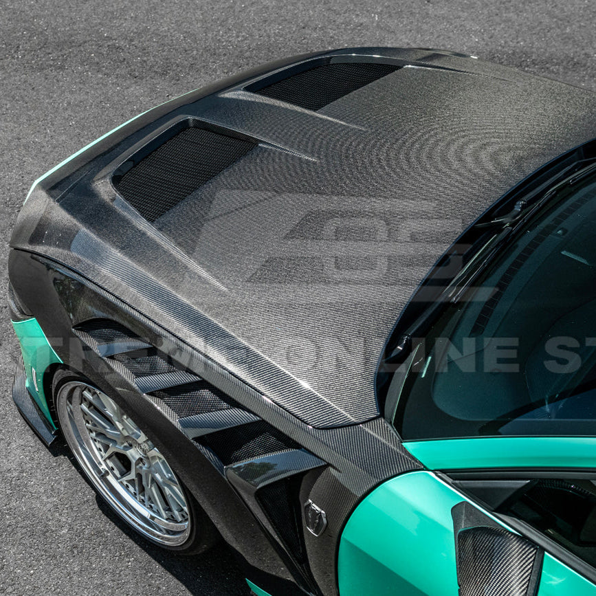 2024+ Ford Mustang GTD Front Bumper Hood