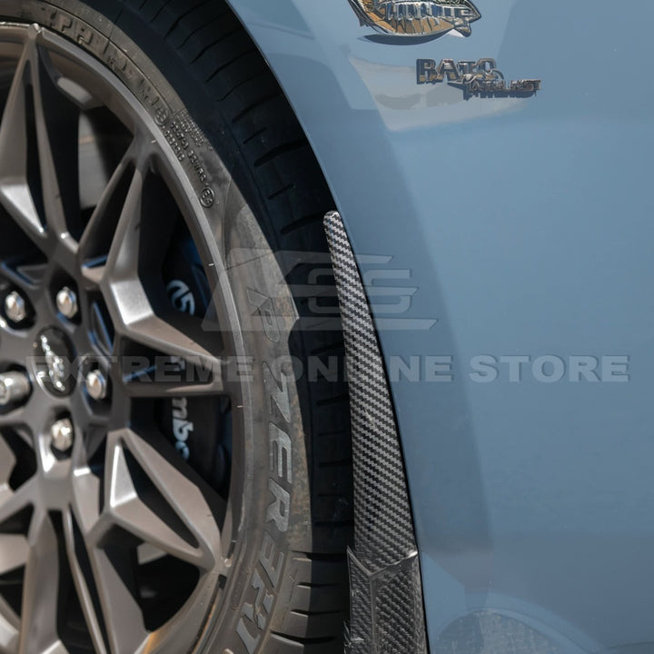 2024+ Ford Mustang Dry Carbon Fiber Mud Flap