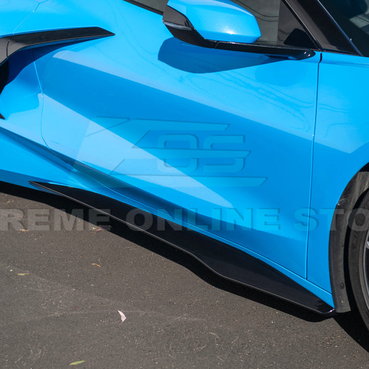 Corvette C8 Stingray Front Lip &amp; Side Skirts [Z06 Conversion Package]