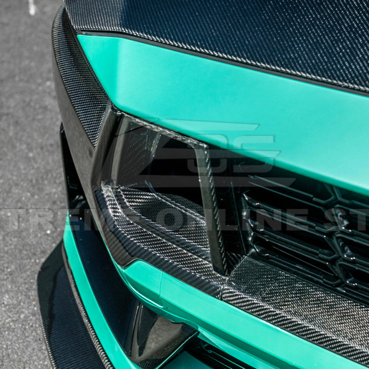 2024+ Ford Mustang Dark Horse DRY CARBON FIBER Front Grille Insert