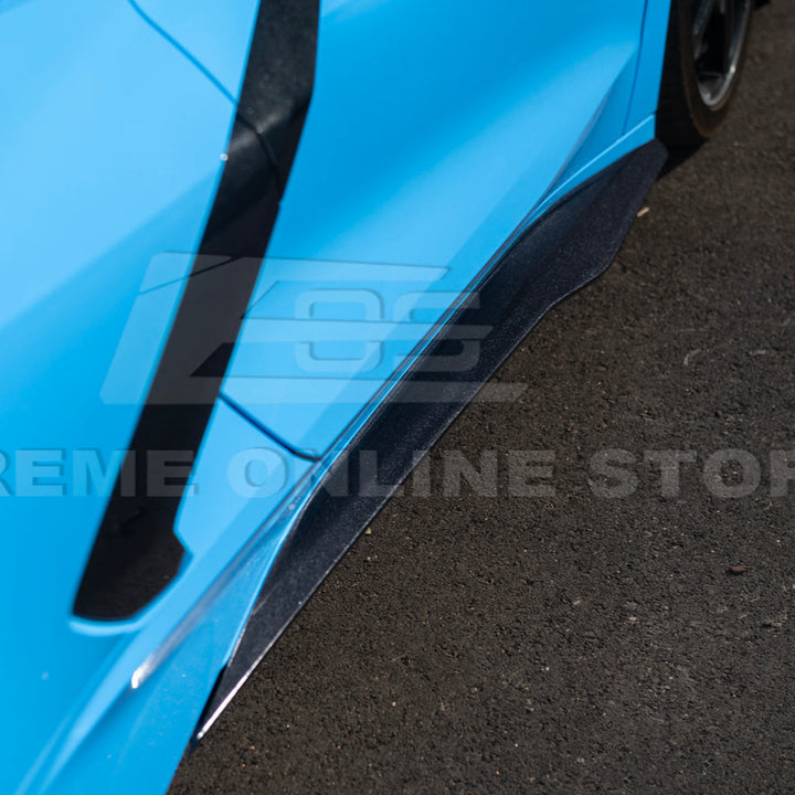 Corvette C8 Stingray Front Lip &amp; Side Skirts [Z06 Conversion Package]