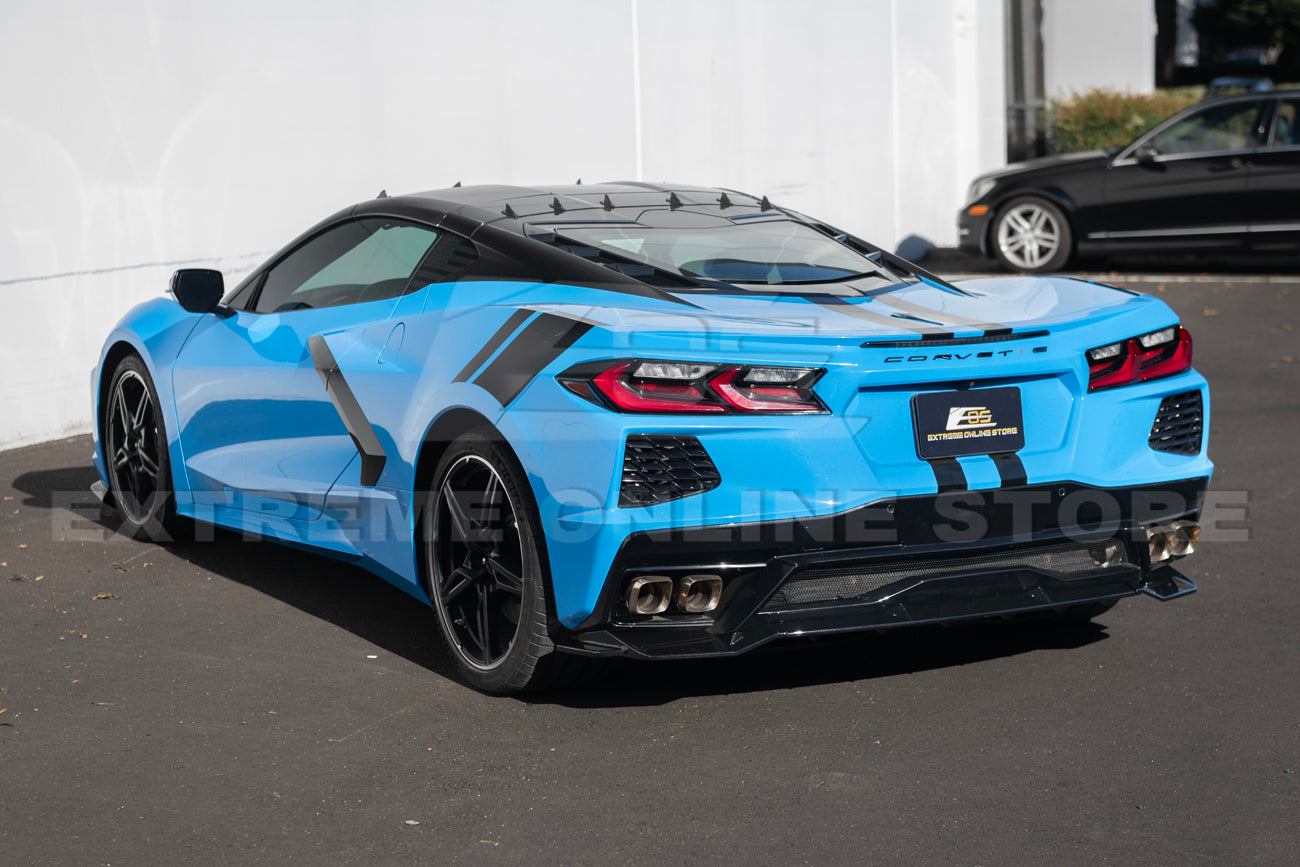 Corvette C8 Rear Bumper Add-On Diffuser Lip