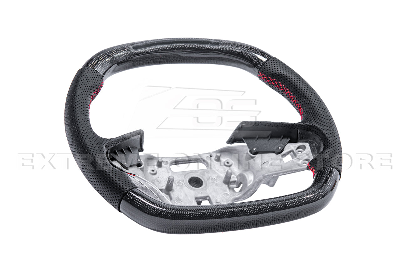 Corvette C8 Carbon Fiber Steering Wheel