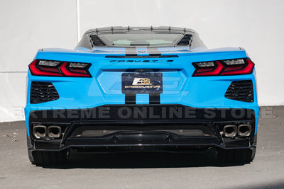 Corvette C8 Rear Bumper Add-On Diffuser Lip