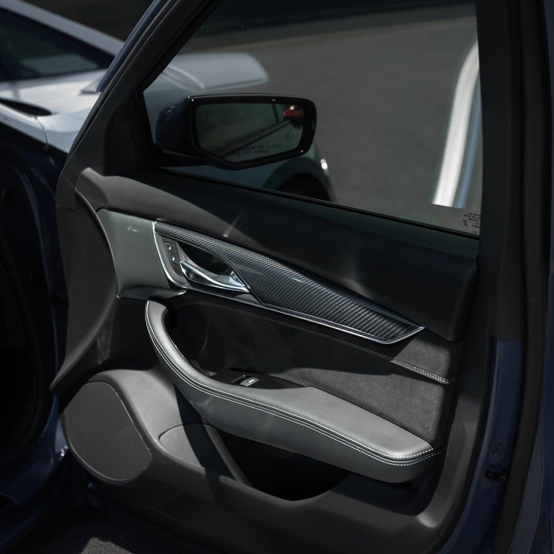 2020-Up Cadillac CT5 Dry Carbon Fiber Interior Trim Cover Set