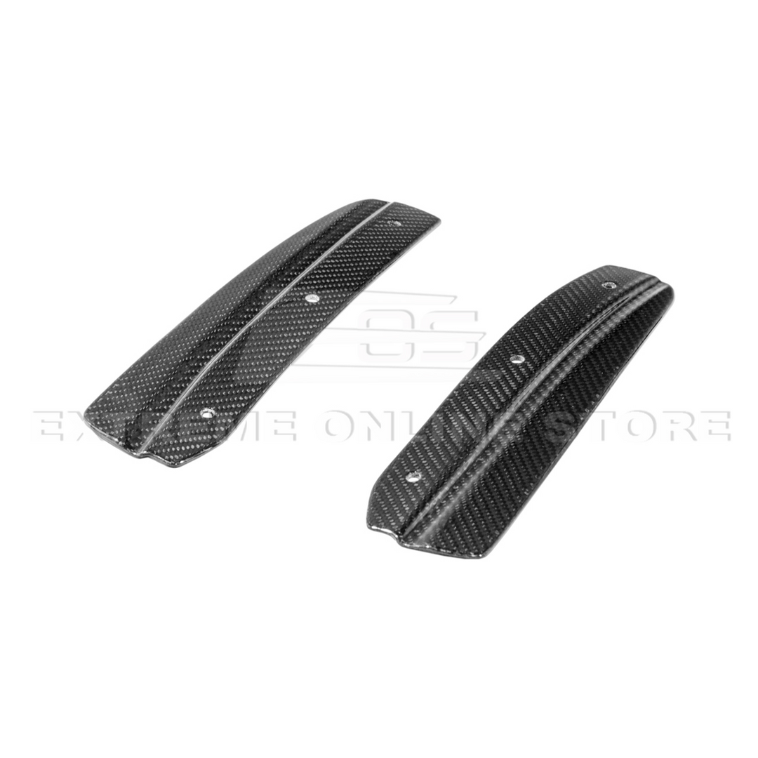 2020-Up Cadillac CT4-V Blackwing CARBON FIBER Front Splitter Side Wheel Arch