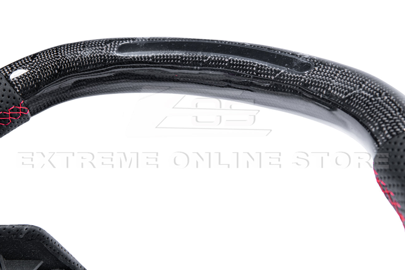 Corvette C8 Carbon Fiber Steering Wheel