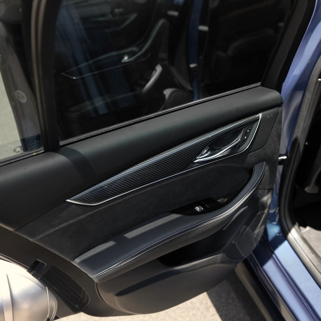 2020-Up Cadillac CT5 Dry Carbon Fiber Interior Trim Cover Set