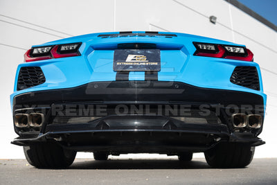 Corvette C8 Rear Bumper Add-On Diffuser Lip