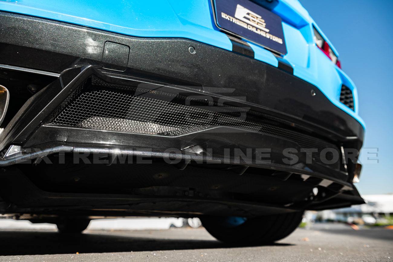 Corvette C8 Rear Bumper Add-On Diffuser Lip