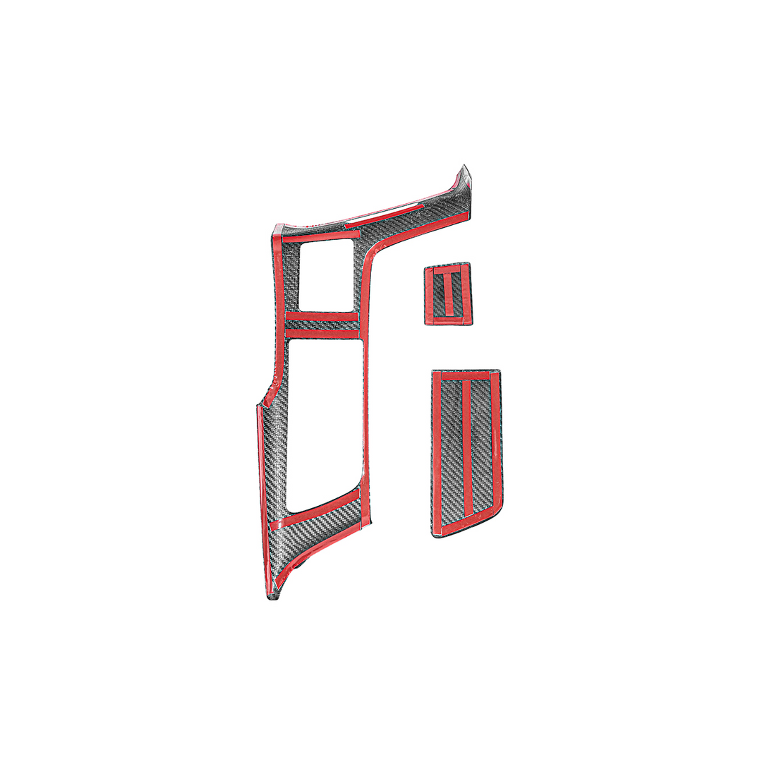 Corvette C7 | Carbon Fiber Center Console Bezel Cup Holder Trim Panel
