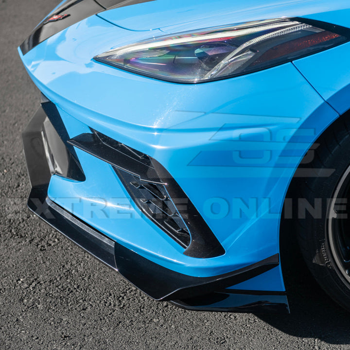 Corvette C8 Stingray Front Lip &amp; Side Skirts [Z06 Conversion Package]