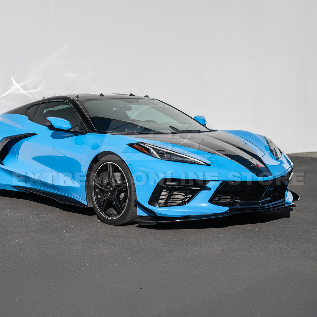 Corvette C8 Stingray Front Lip &amp; Side Skirts [Z06 Conversion Package]