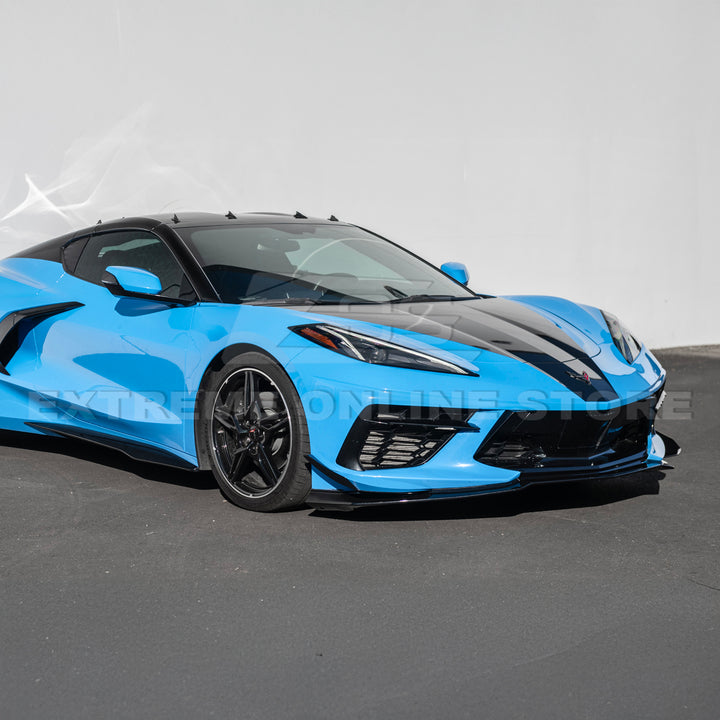 Corvette C8 Stingray Front Lip &amp; Side Skirts [Z06 Conversion Package]