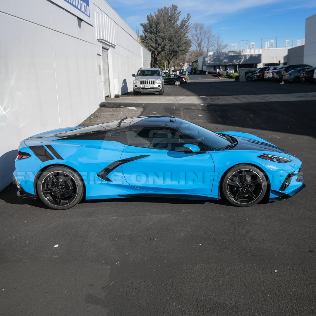 Corvette C8 Stingray Front Lip &amp; Side Skirts [Z06 Conversion Package]