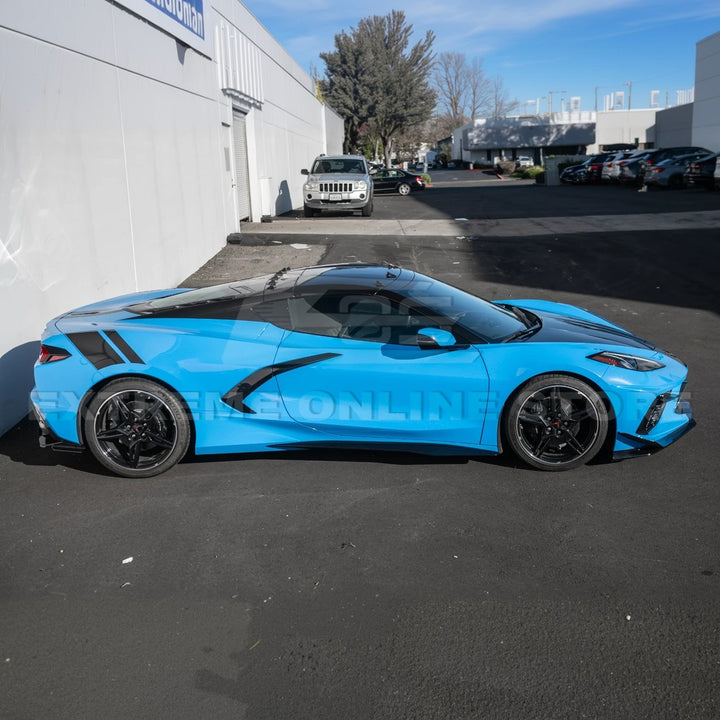 Corvette C8 Stingray Front Lip &amp; Side Skirts [Z06 Conversion Package]