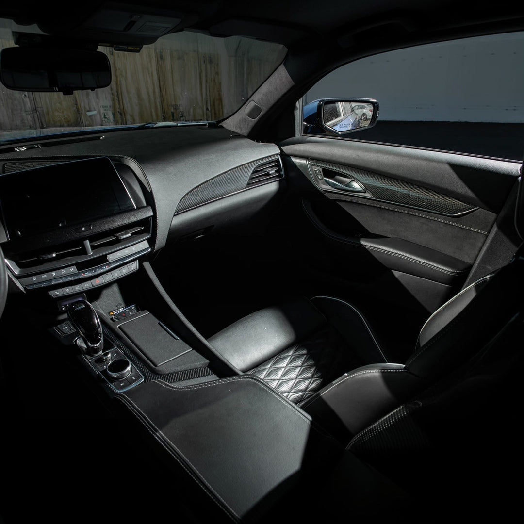 2020-Up Cadillac CT5 Dry Carbon Fiber Interior Trim Cover Set