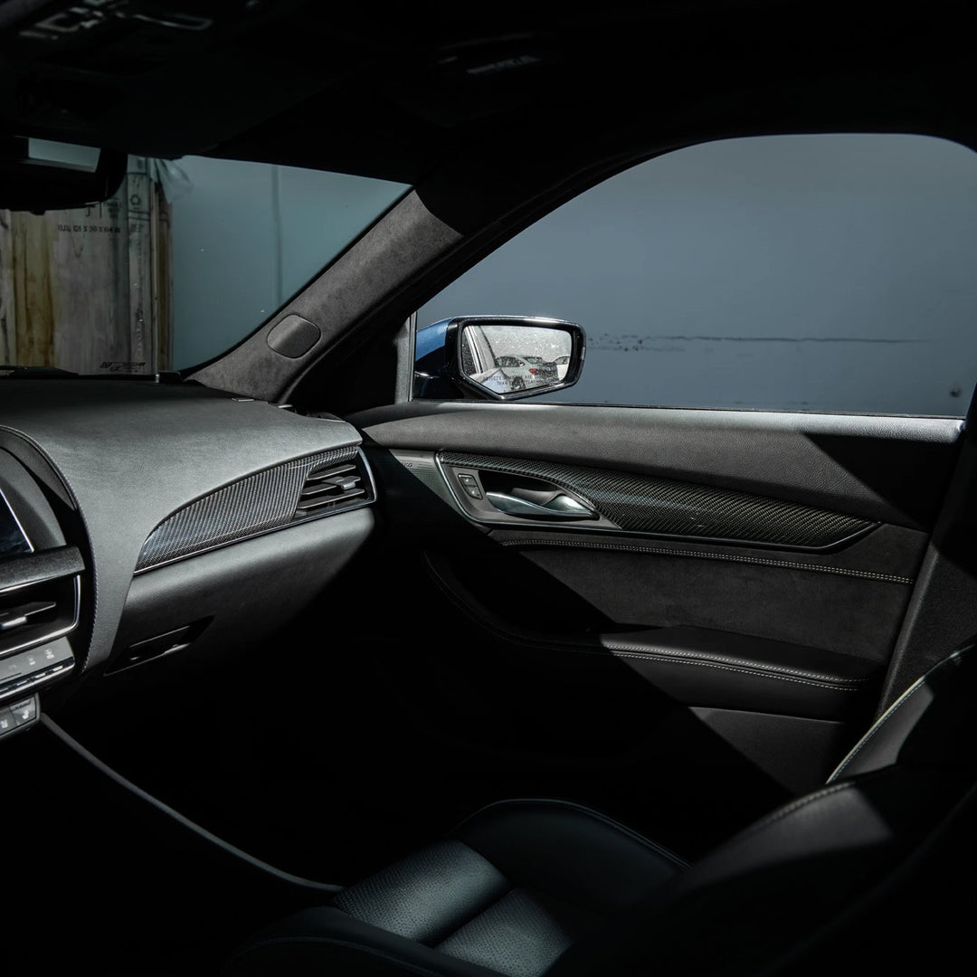 2020-Up Cadillac CT5 Dry Carbon Fiber Interior Trim Cover Set