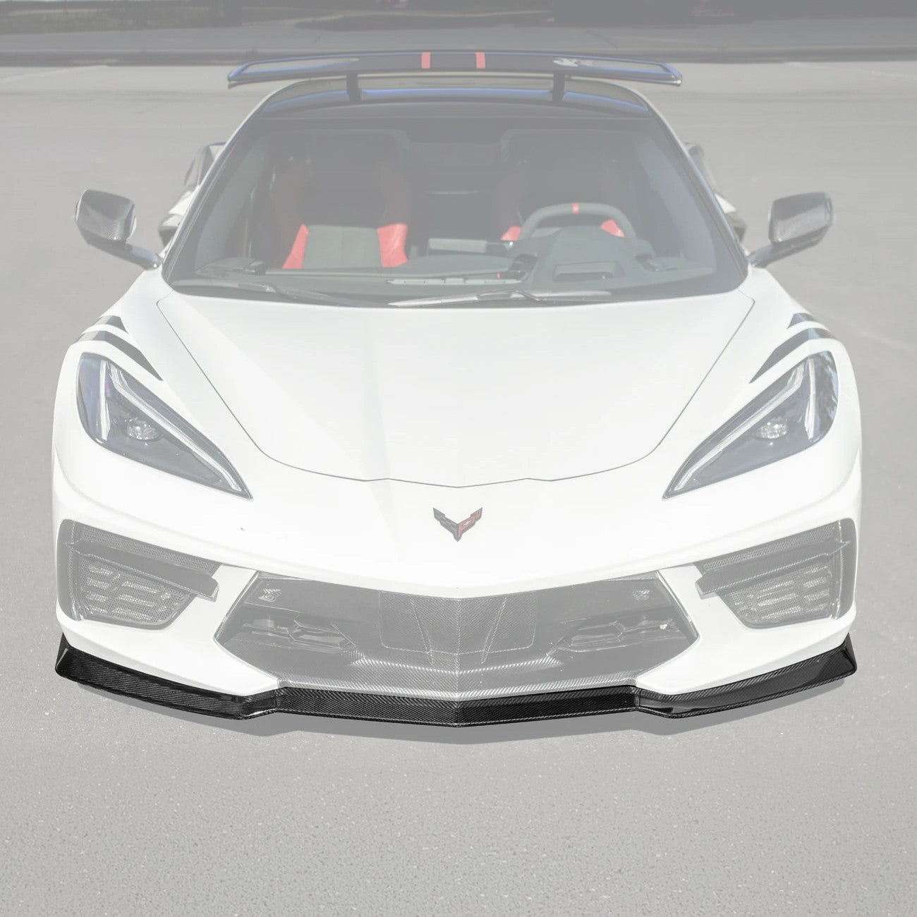 Corvette C8 Stingray Front Splitter [Z06 / Z07 Conversion Package]