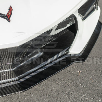 春早割 2020-Up Corvette C8 Z06 Z07 Front Bumper Lip Splitter チュニック