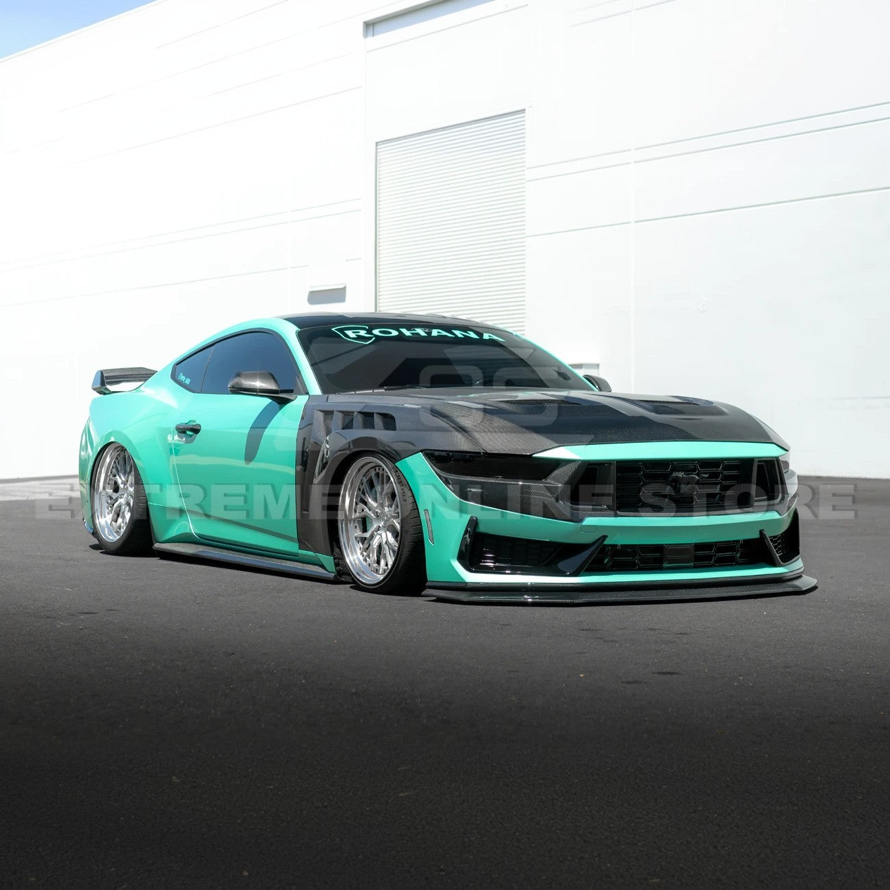 2024+ Ford Mustang Front Bumper Lip Splitter Panel