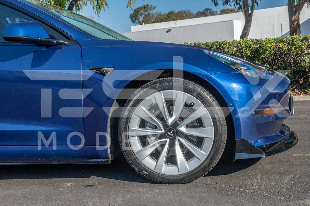 2020-23Tesla Model 3 &amp; 20-24 Y Carbon Fiber Exterior All Inclusive Camera Covers