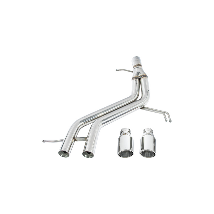 2013-2018 Hyundai Veloster Turbo | Muffler Delete Axle Back Exhaust Dual 4" Tips