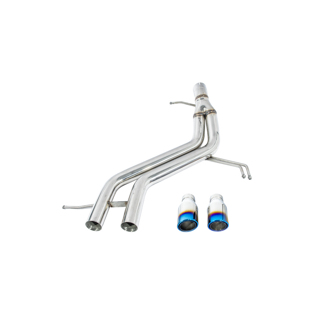 2013-2018 Hyundai Veloster Turbo | Muffler Delete Axle Back Exhaust Dual 4" Tips