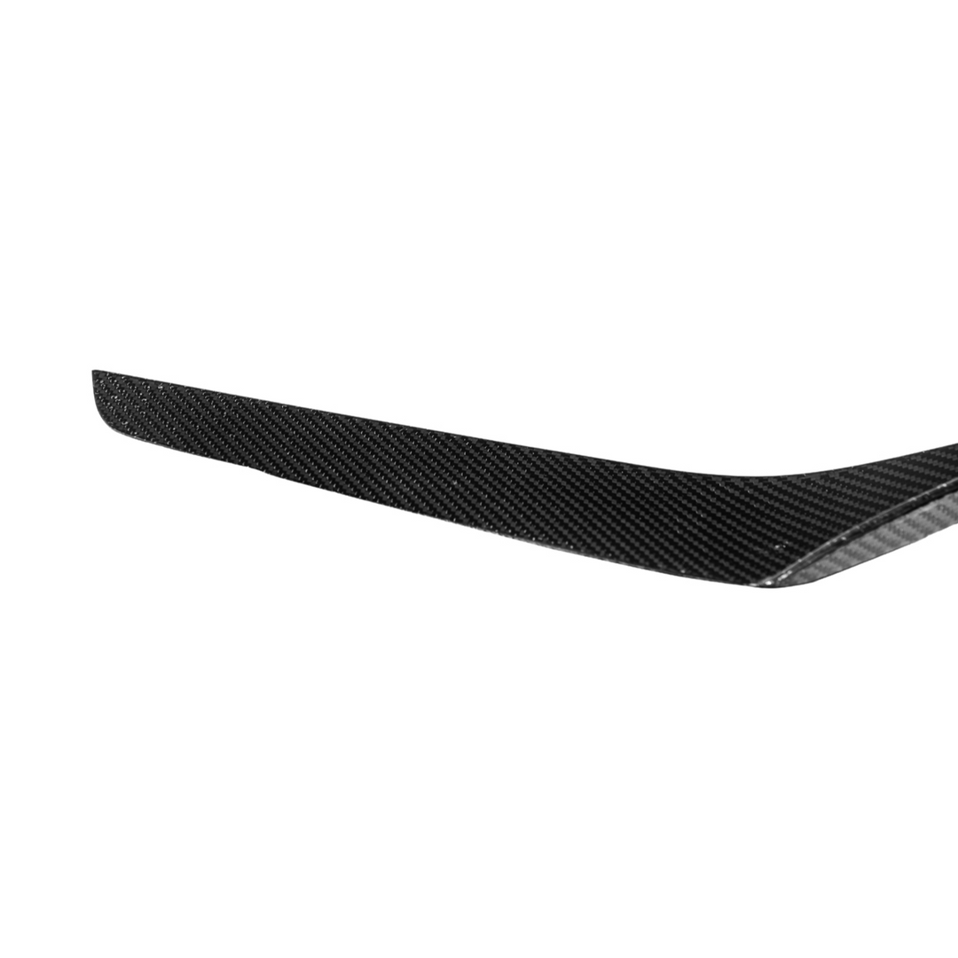 2020-24 Cadillac CT5-V Blackwing Package Style Carbon Fiber Front Lip Splitter Canards