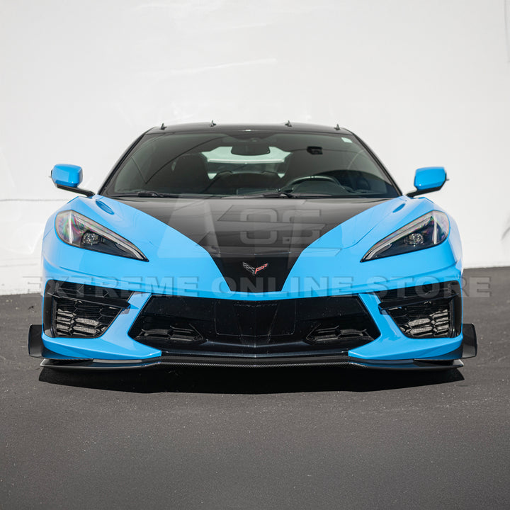 Corvette C8 Stingray Front Lip &amp; Side Skirts [Z06 Conversion Package]