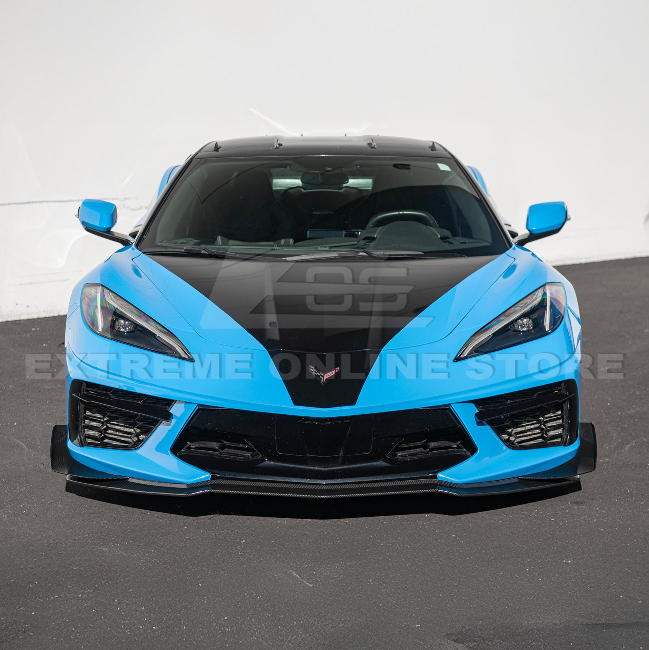 Chevrolet Corvette C8 Z06 Conversion Front Lip & Side Skirts