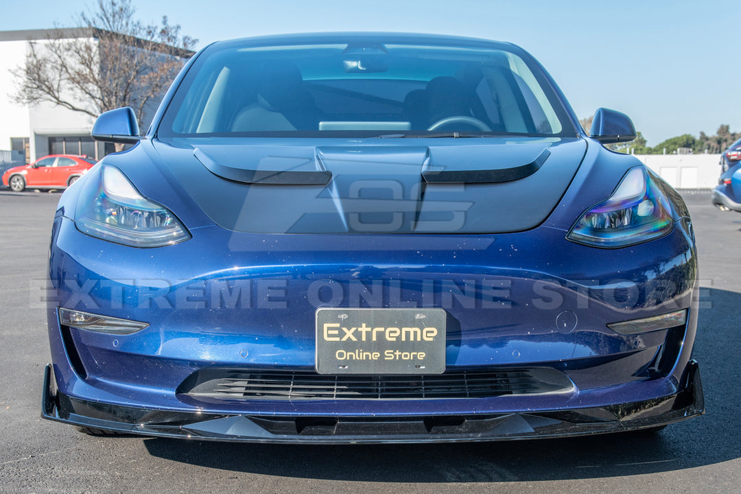 2017-23 Tesla Model 3 Track Front Splitter