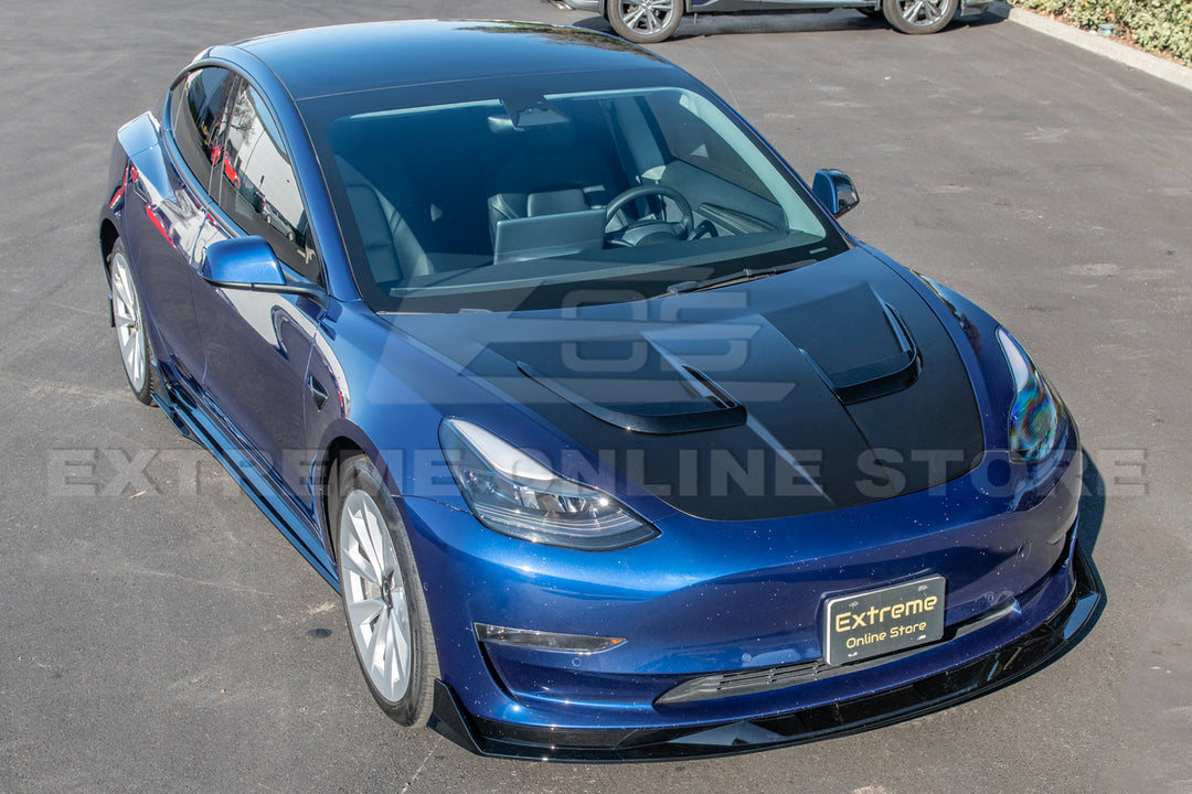 2017-23 Tesla Model 3 Track Front Splitter
