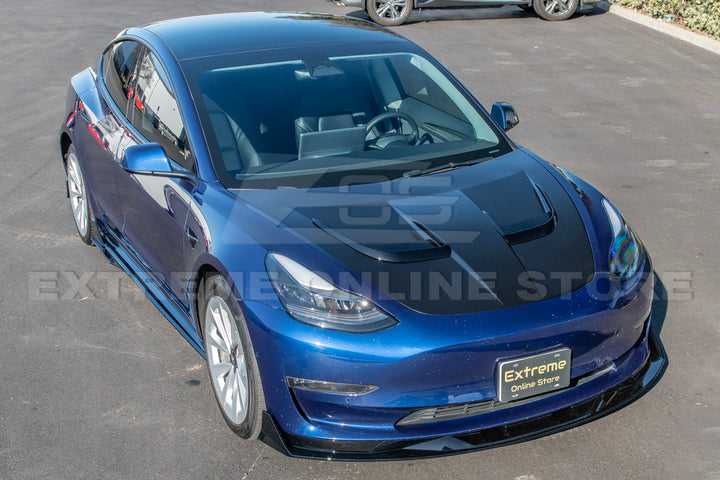 2017-23 Tesla Model 3 Track Front Splitter