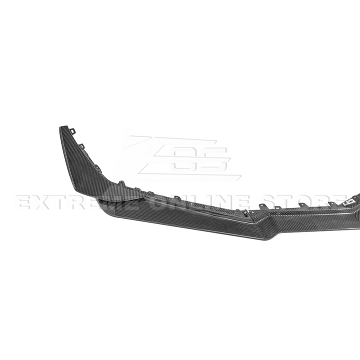 Corvette C8 Z06 / E-Ray DRY CARBON FIBER Front Splitter &amp; Canards [Z07 Extended Package]