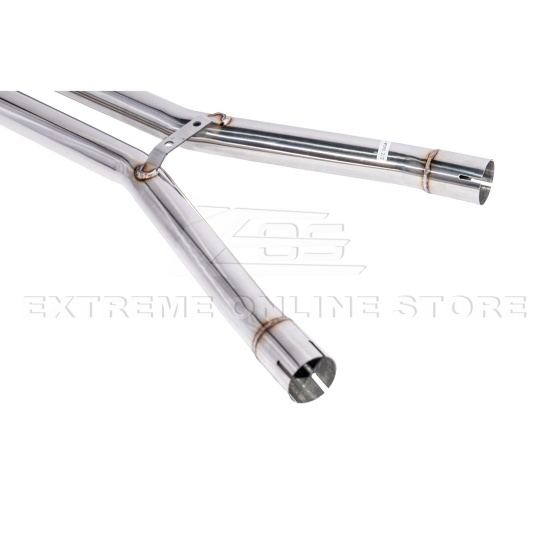 2005-08 Chevrolet Corvette C6 6.0L 6.2L T-304 Stainless Steel 2.5 In X Pipe